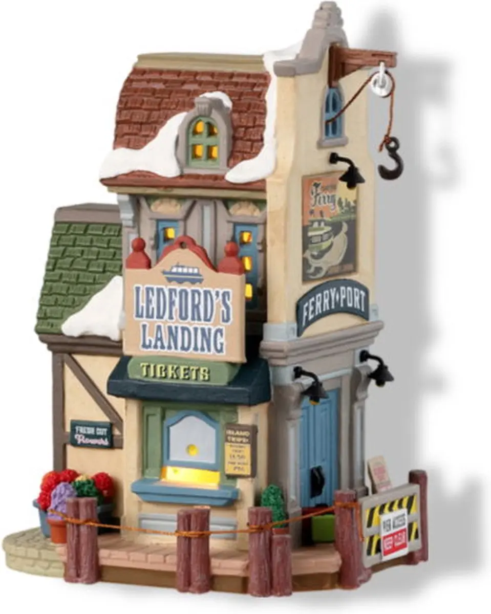 Lemax Ledford's Landing - 1 Stuks - Mix