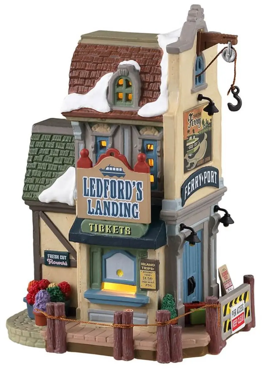 Lemax Ledford's Landing - 1 Stuks - Mix