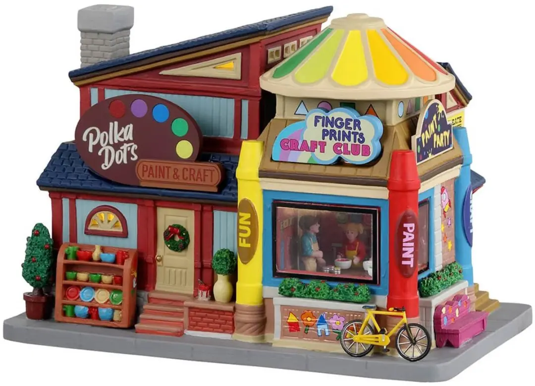 Lemax Polka Dot's Clubhouse - Multicolor
