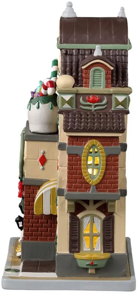 Lemax St. Nick's Wooden Shoe Shop Verlicht Gebouw - Mix
