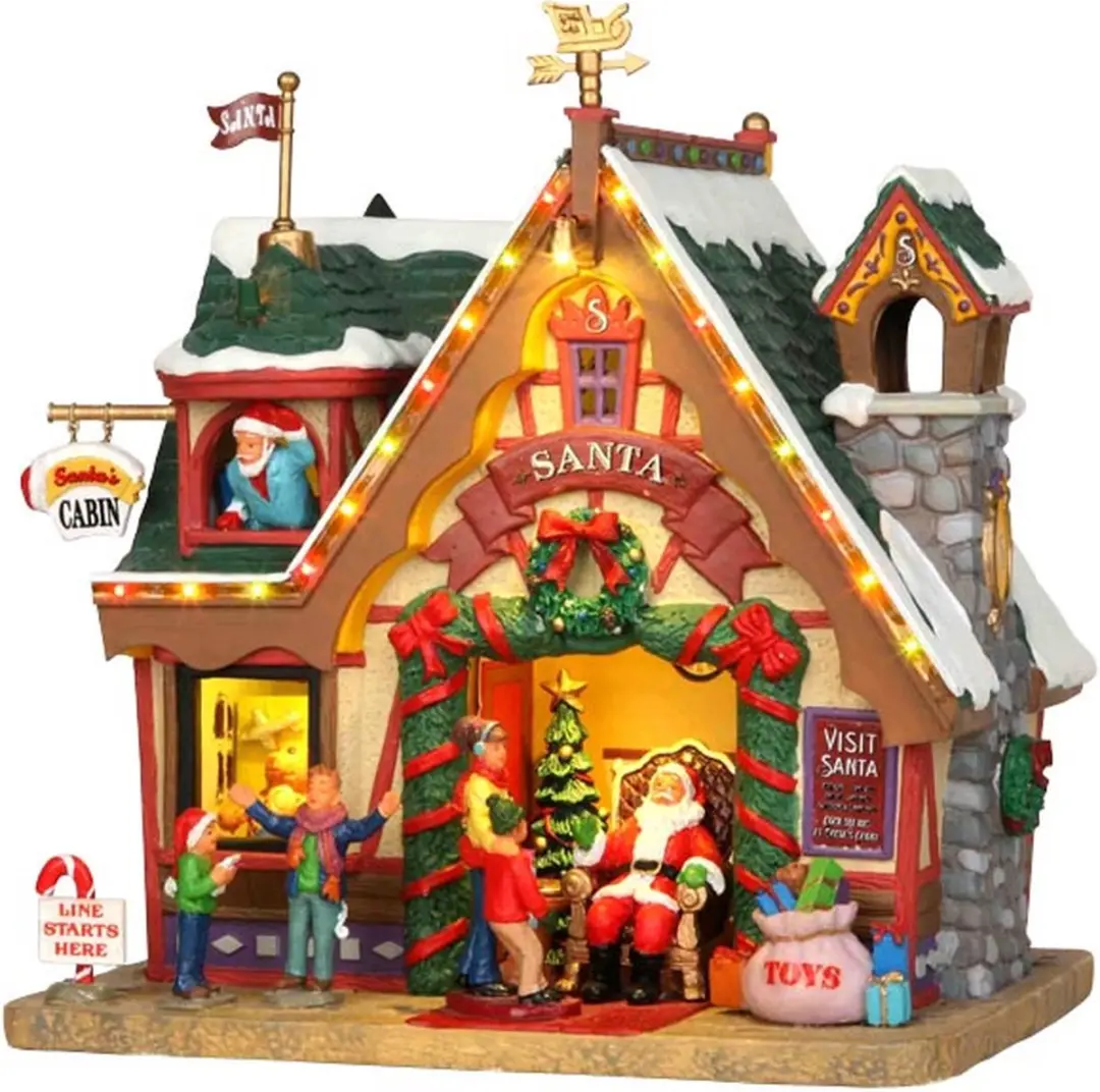 Lemax Kerstdorp Santa's Cabin
