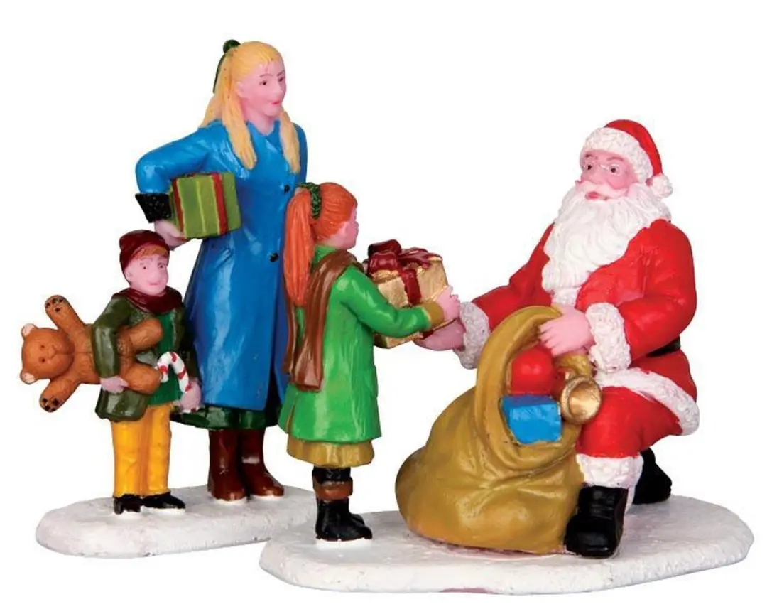 Lemax Presents From Santa Set - 2 Stuks - Meerkleurig