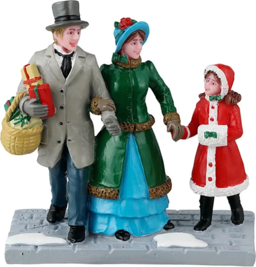 Lemax Christmas Eve Shopping