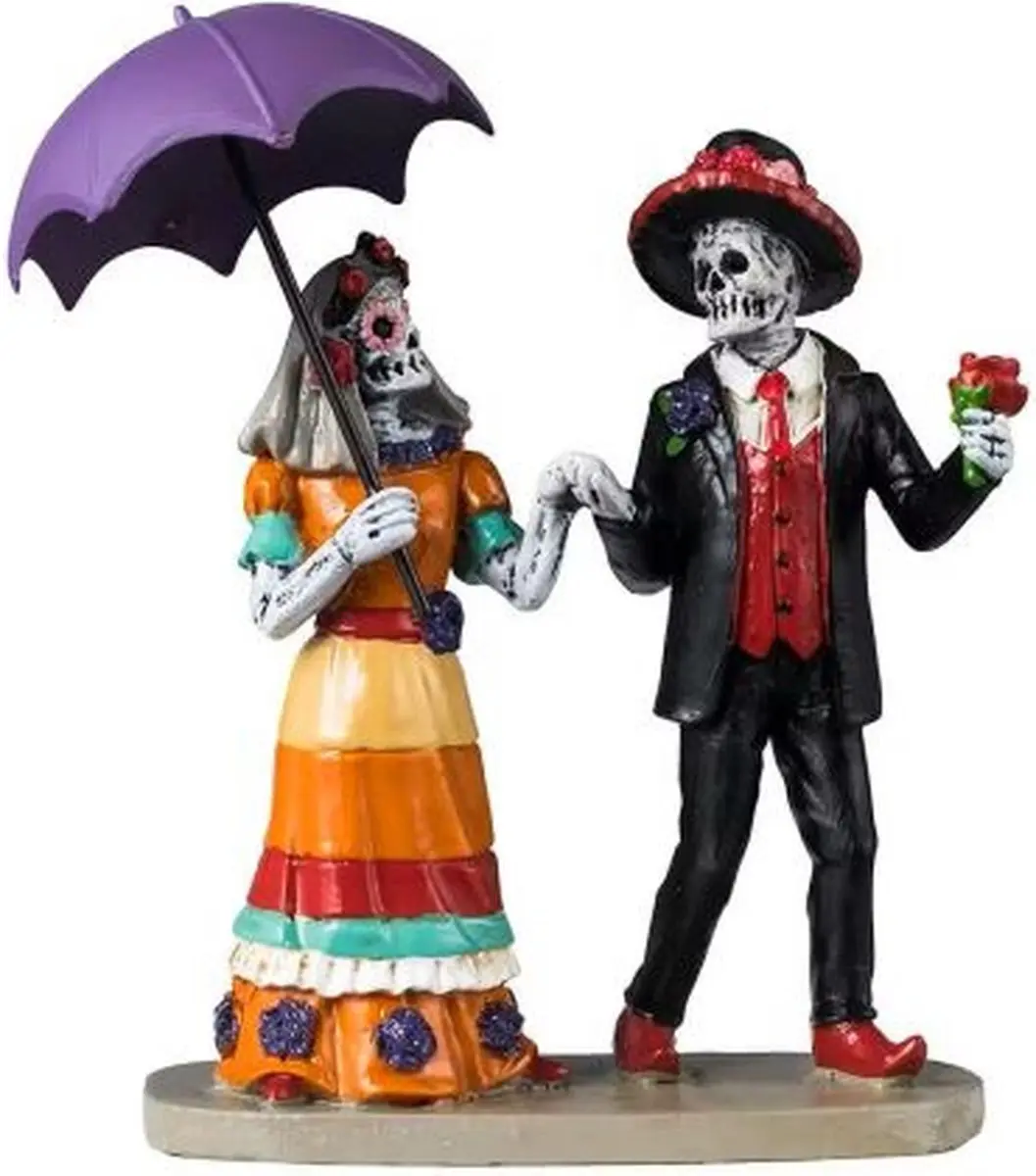 Lemax Spooky Town Los Muertos Romance