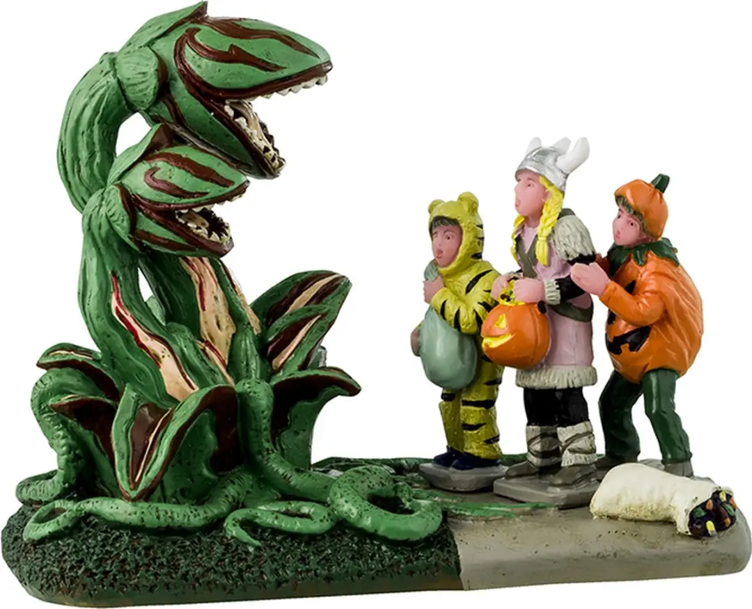Lemax Spooky Town Terrified Trick or Treaters