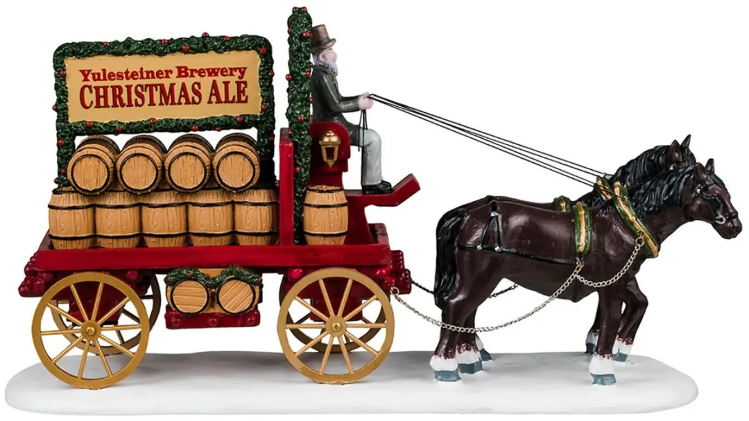 Lemax Christmas Ale Delivery Tafelstuk