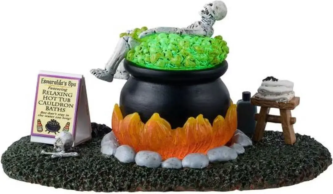 Lemax Spooky Town Nothing like a Hot Bath - Multicolor