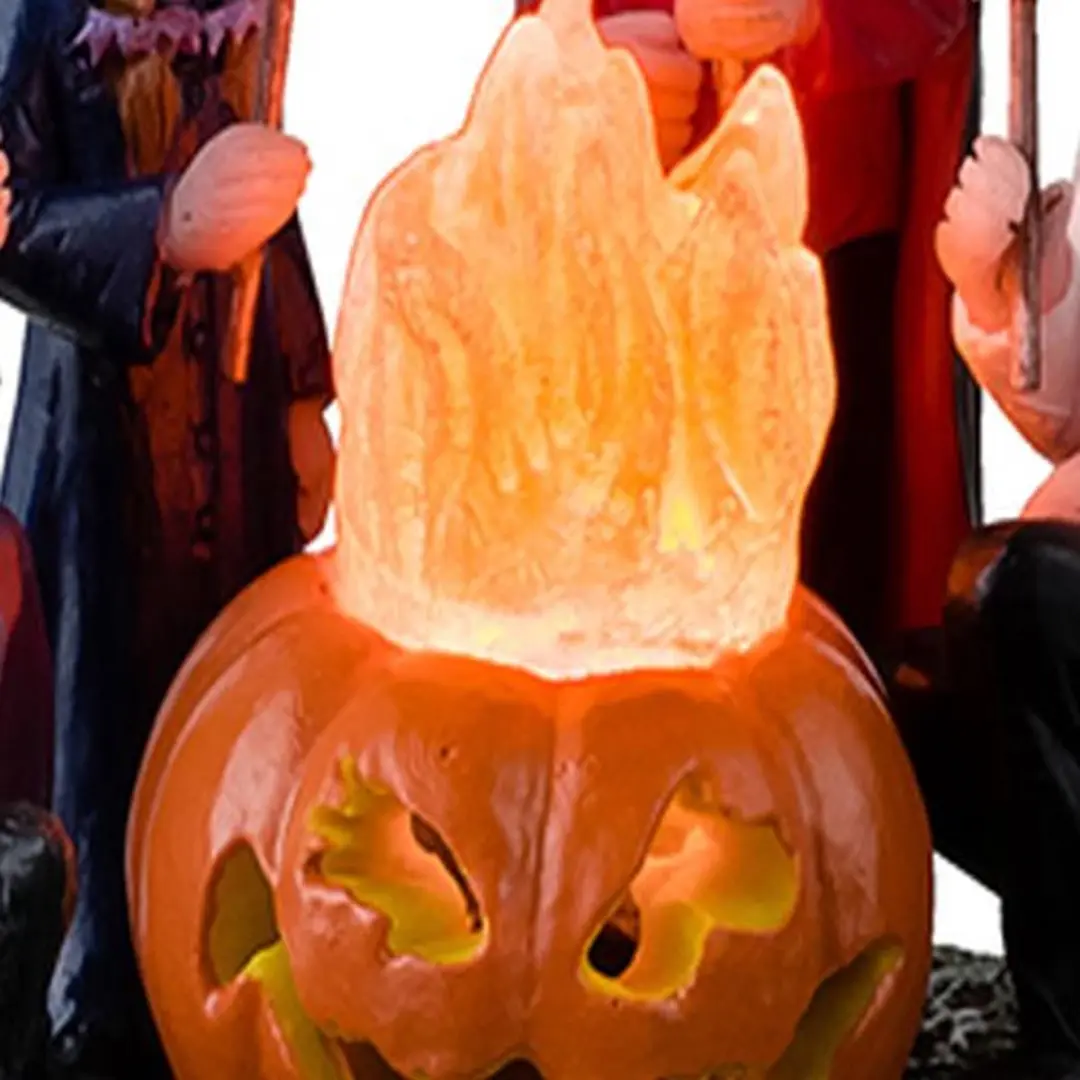 Lemax Spooky Town Monster Marshmallow Roast