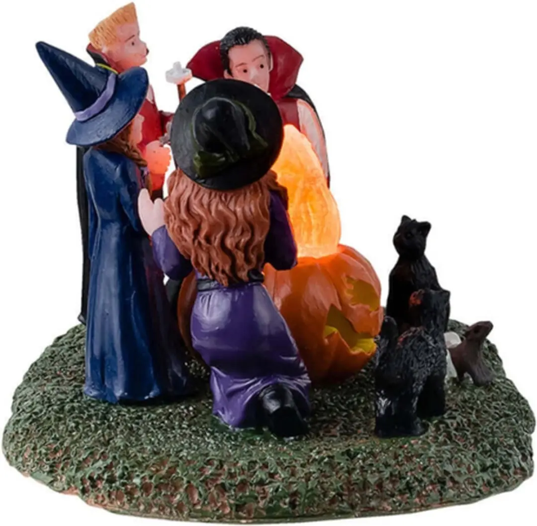 Lemax Spooky Town Monster Marshmallow Roast