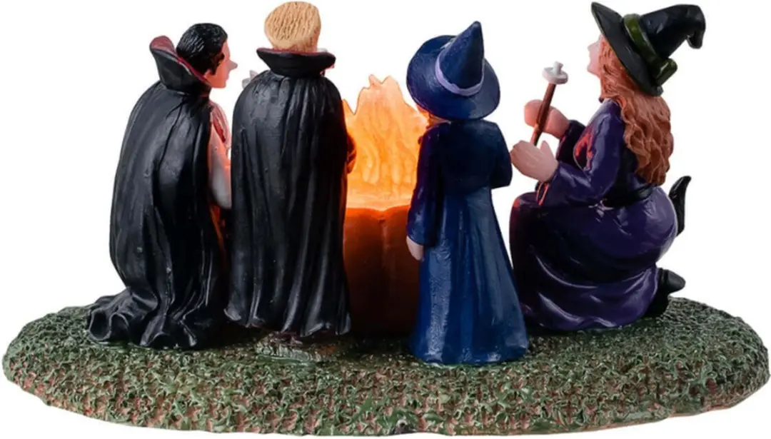 Lemax Spooky Town Monster Marshmallow Roast