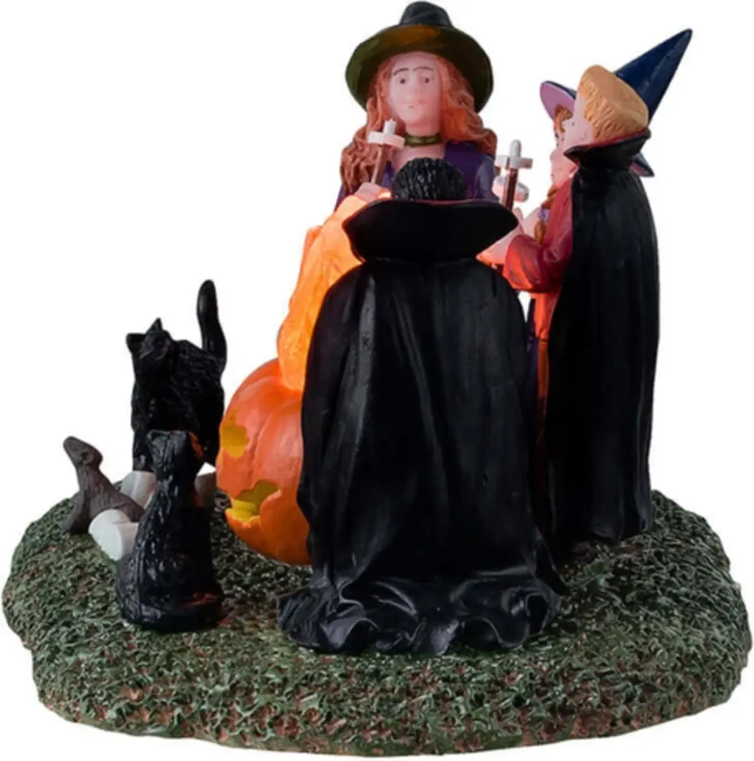 Lemax Spooky Town Monster Marshmallow Roast