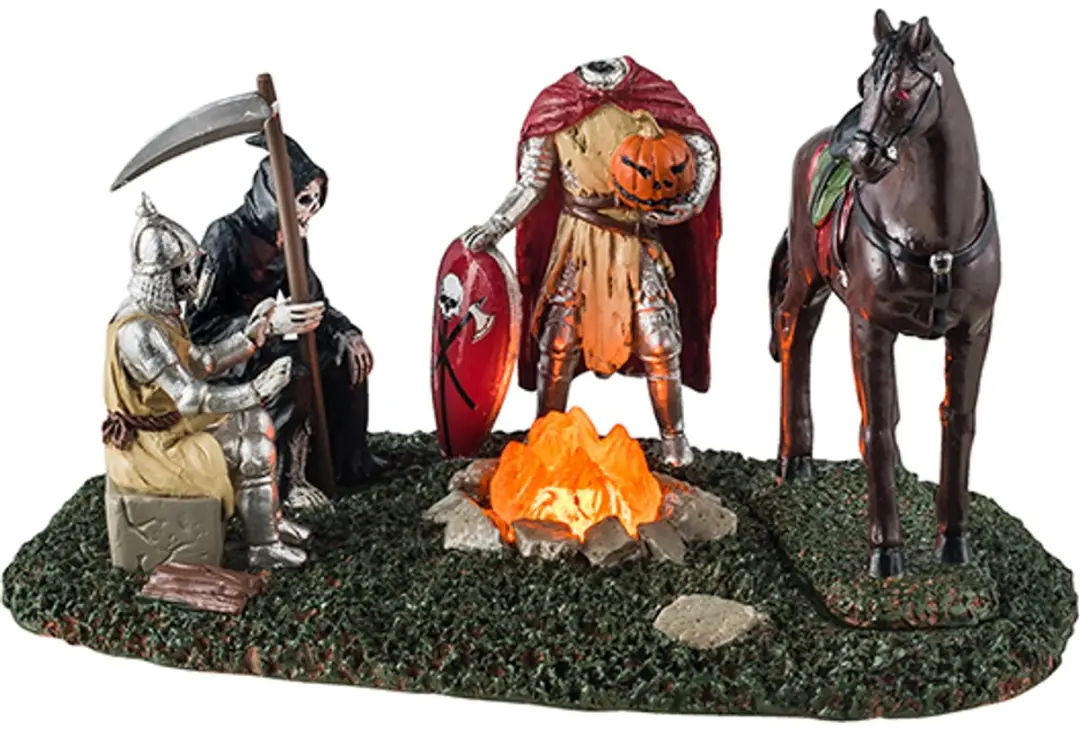 Lemax Spooky Town Cursed Campfire