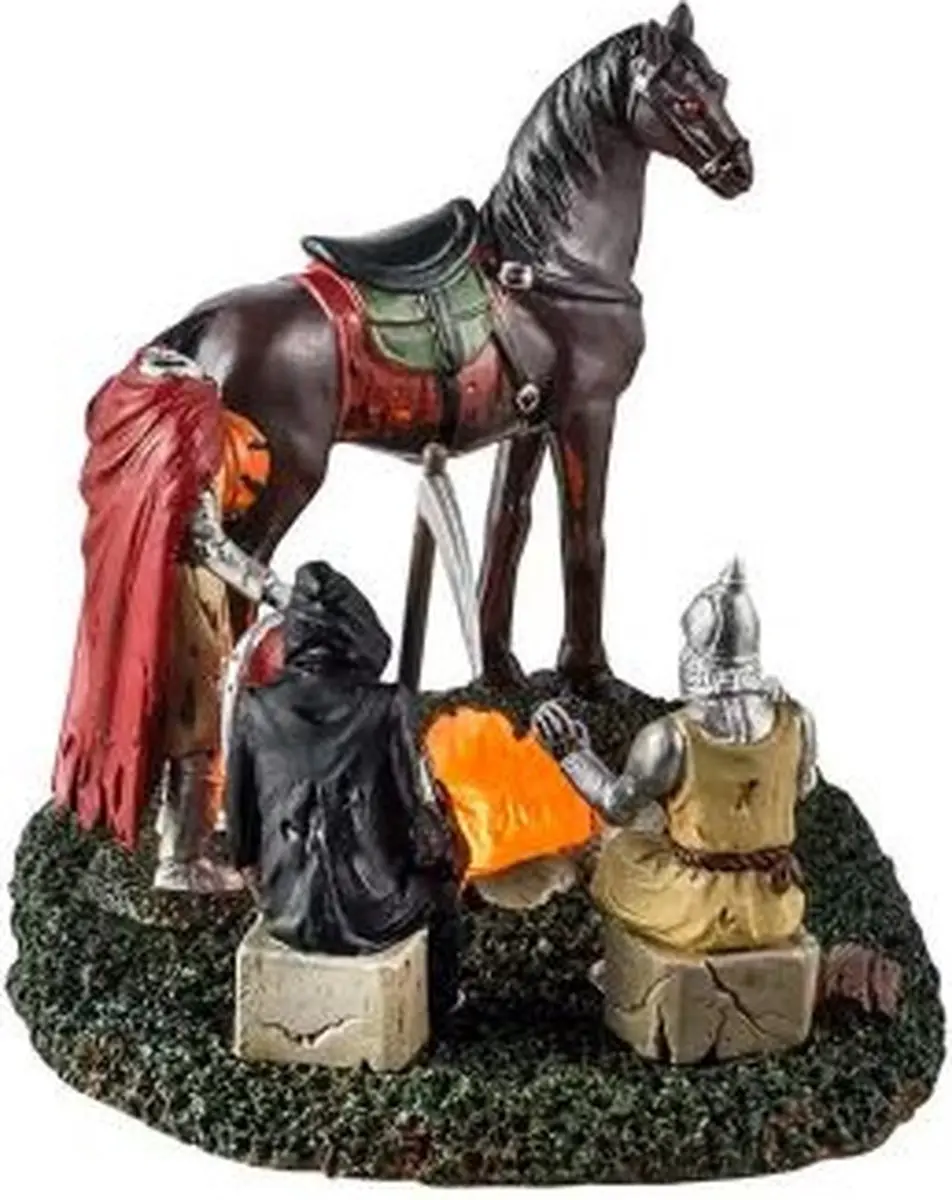 Lemax Spooky Town Cursed Campfire - Multi Colour