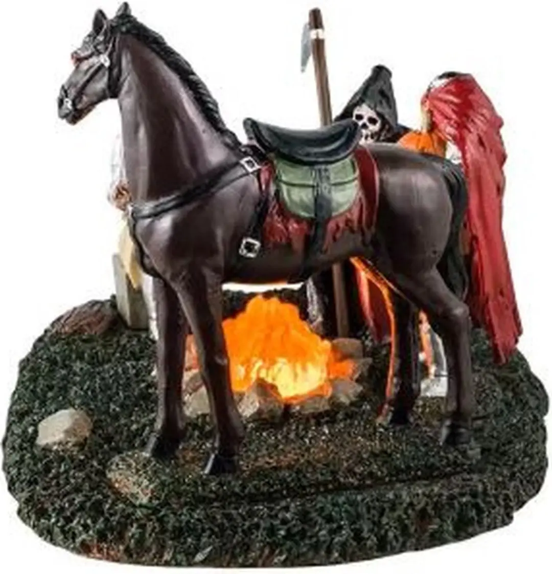 Lemax Spooky Town Cursed Campfire - Multi Colour