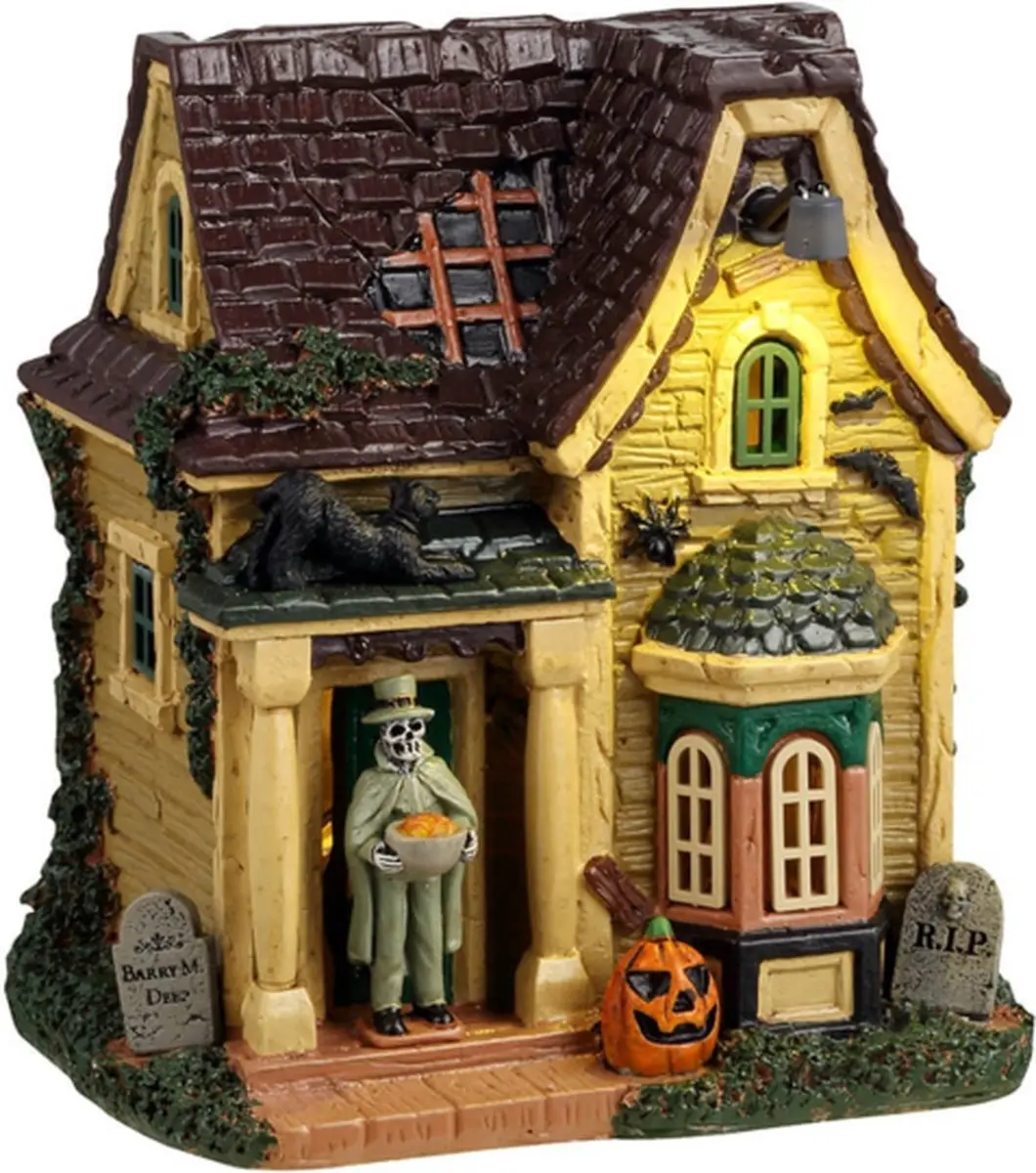 Lemax Spooky Town Gentleman Ghouls Treats