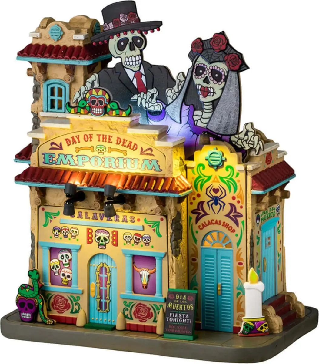 Lemax Spooky Town Day Of The Dead Emporium