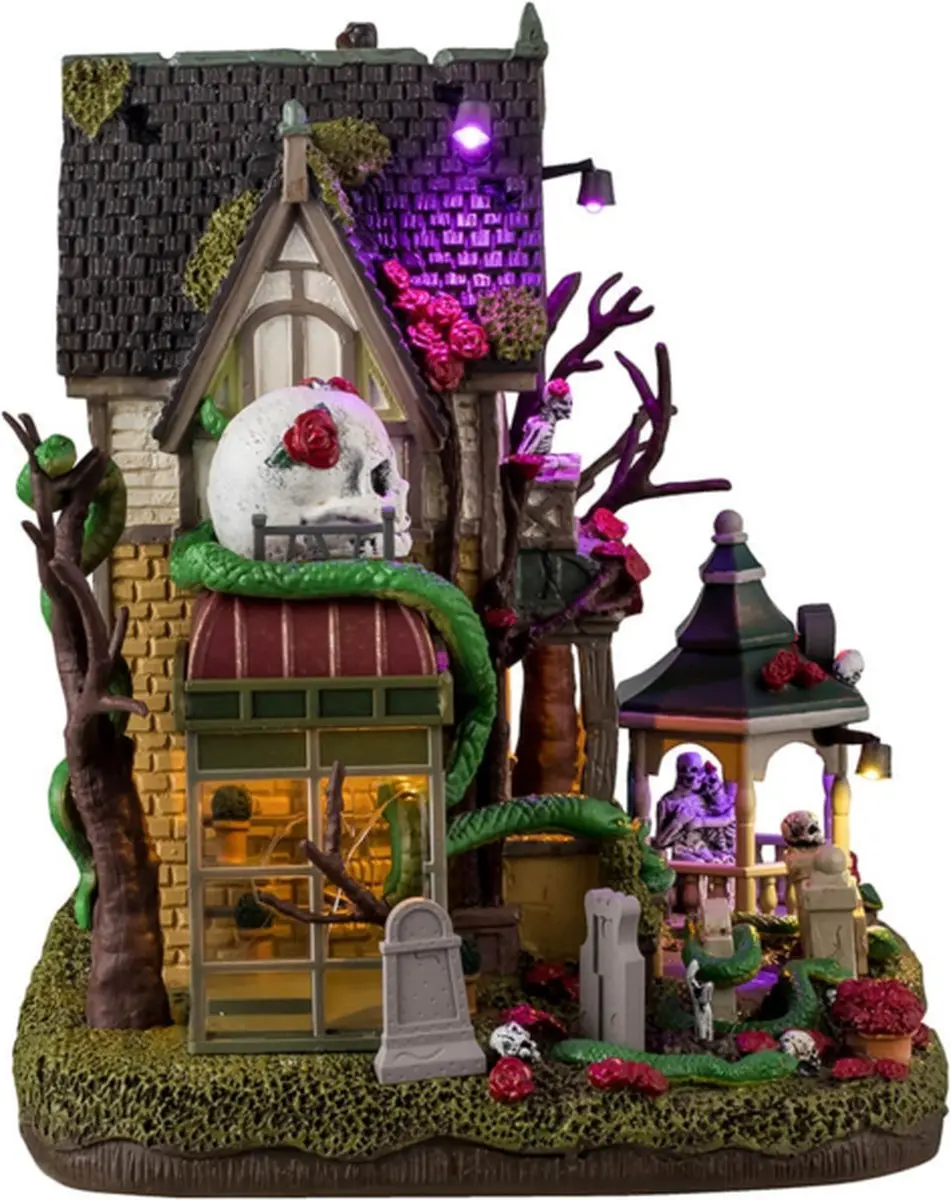 Lemax Spooky Town Slithering Gardens