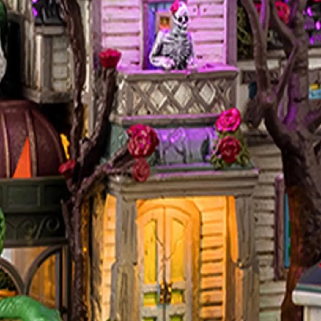 Lemax Spooky Town Slithering Gardens