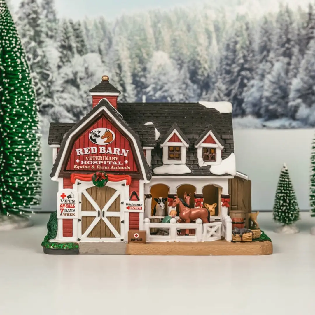 Lemax Red Barn Veterinary Hospital