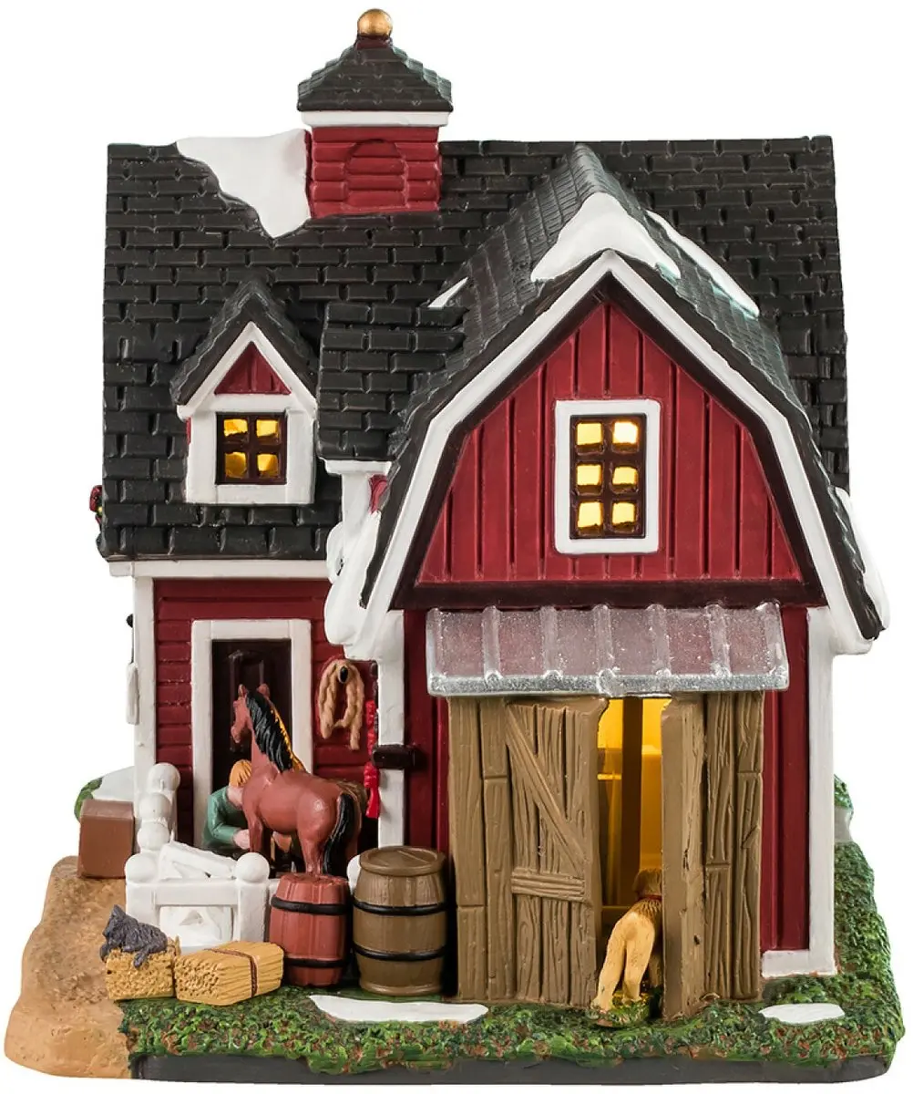 Lemax Red Barn Veterinary Hospital - 1 Stuks - Mehrfarbig