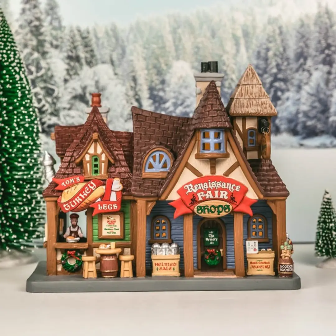 Lemax Renaissance Fair Shops