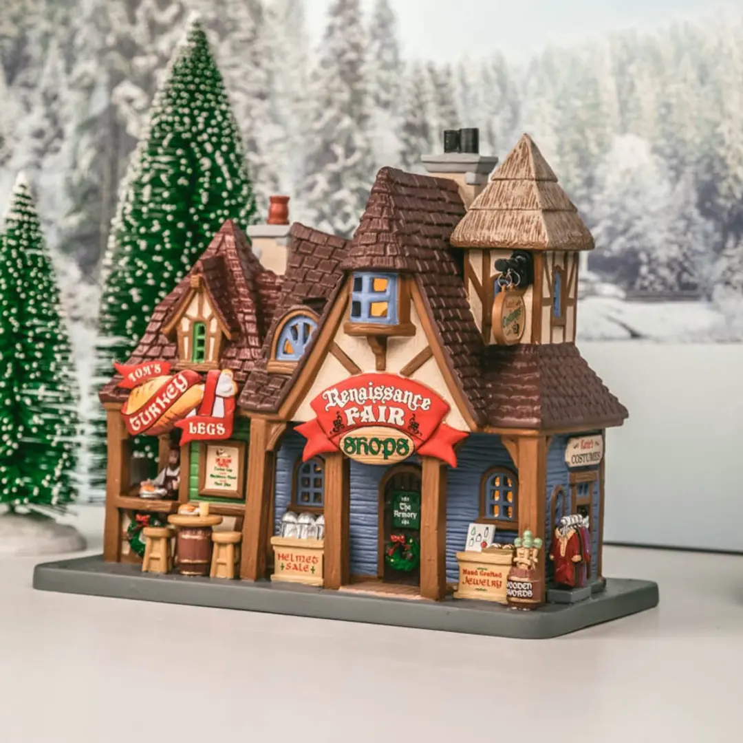 Lemax Renaissance Fair Shops - 1 Stuks - Meerkleurig - afbeelding 6 van 6