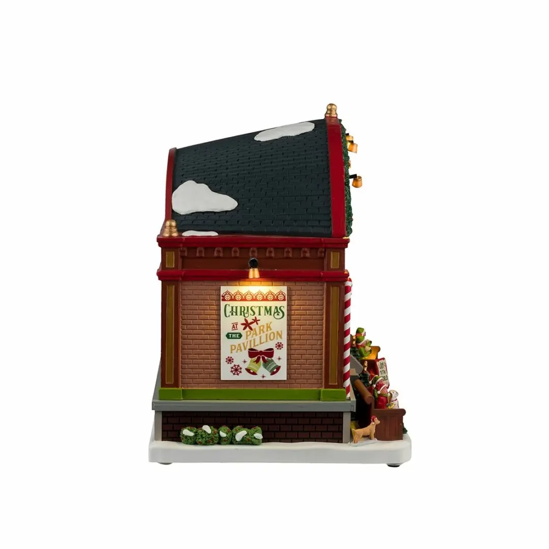 Lemax Christmas At The Park Pavilion - Verlicht Model