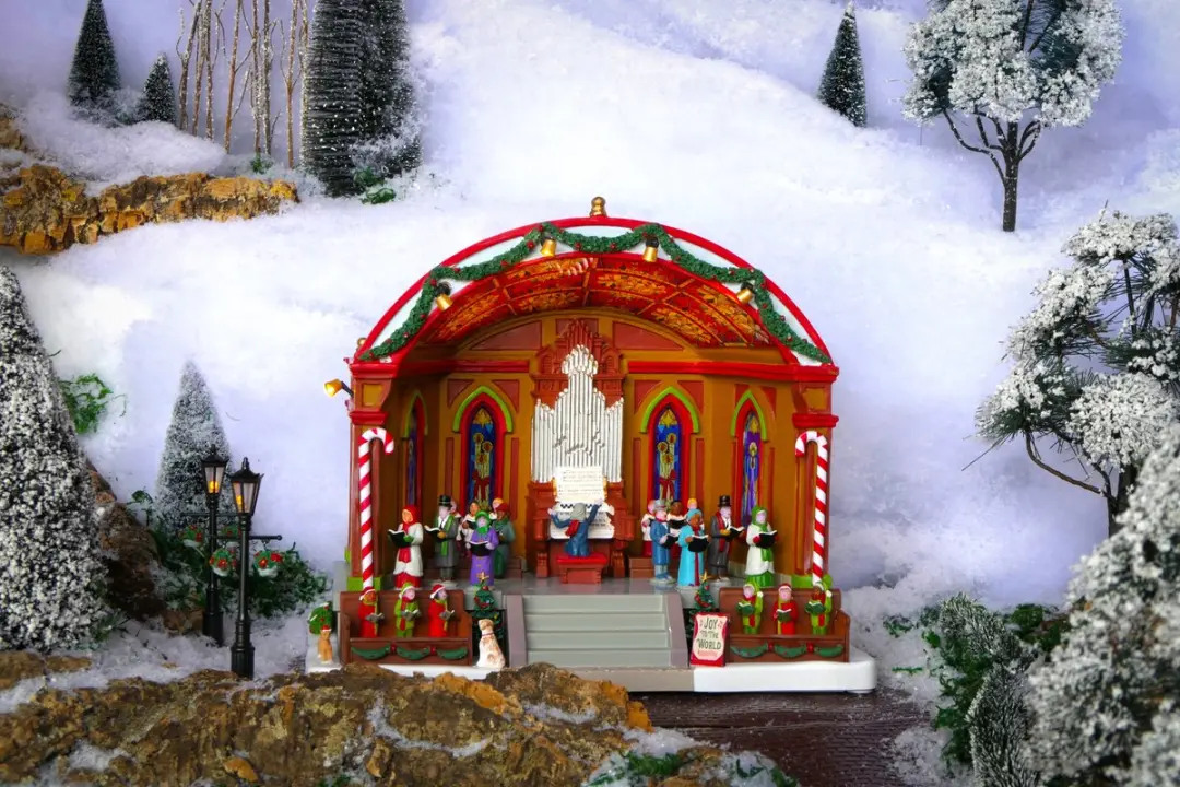 Lemax Christmas At The Park Pavilion - Verlicht Model