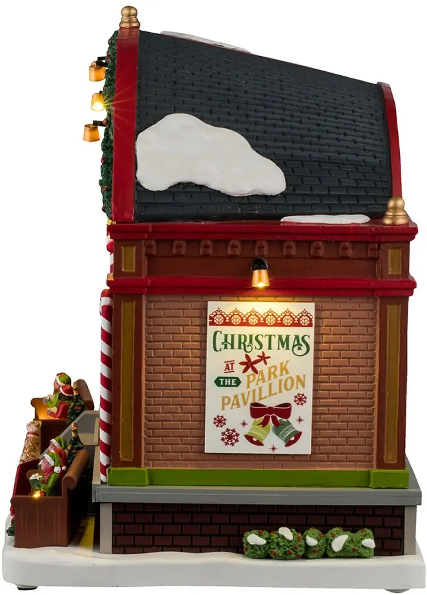 Lemax Christmas At The Park Pavilion - Verlicht Model