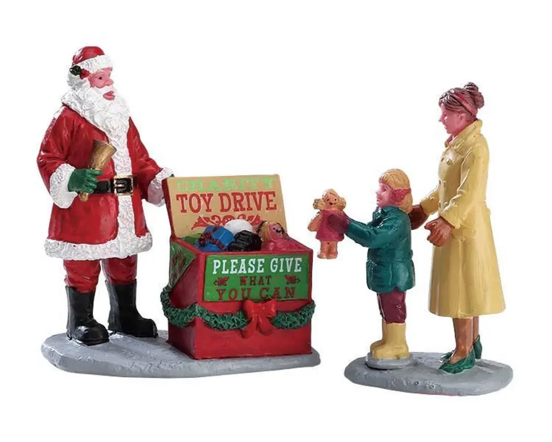 Lemax A Season Of Giving Set - 2 Stuks - Meerkleurig