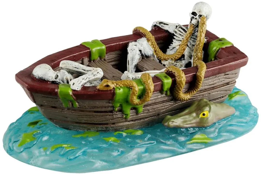 Lemax Spooky Town Lost in the Lagoon
