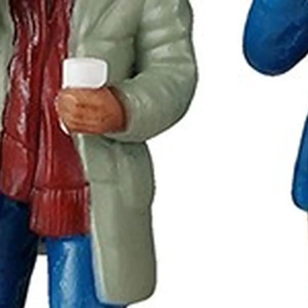 Lemax Food Truck Patrons - Set van 4 - Mehrfarbig