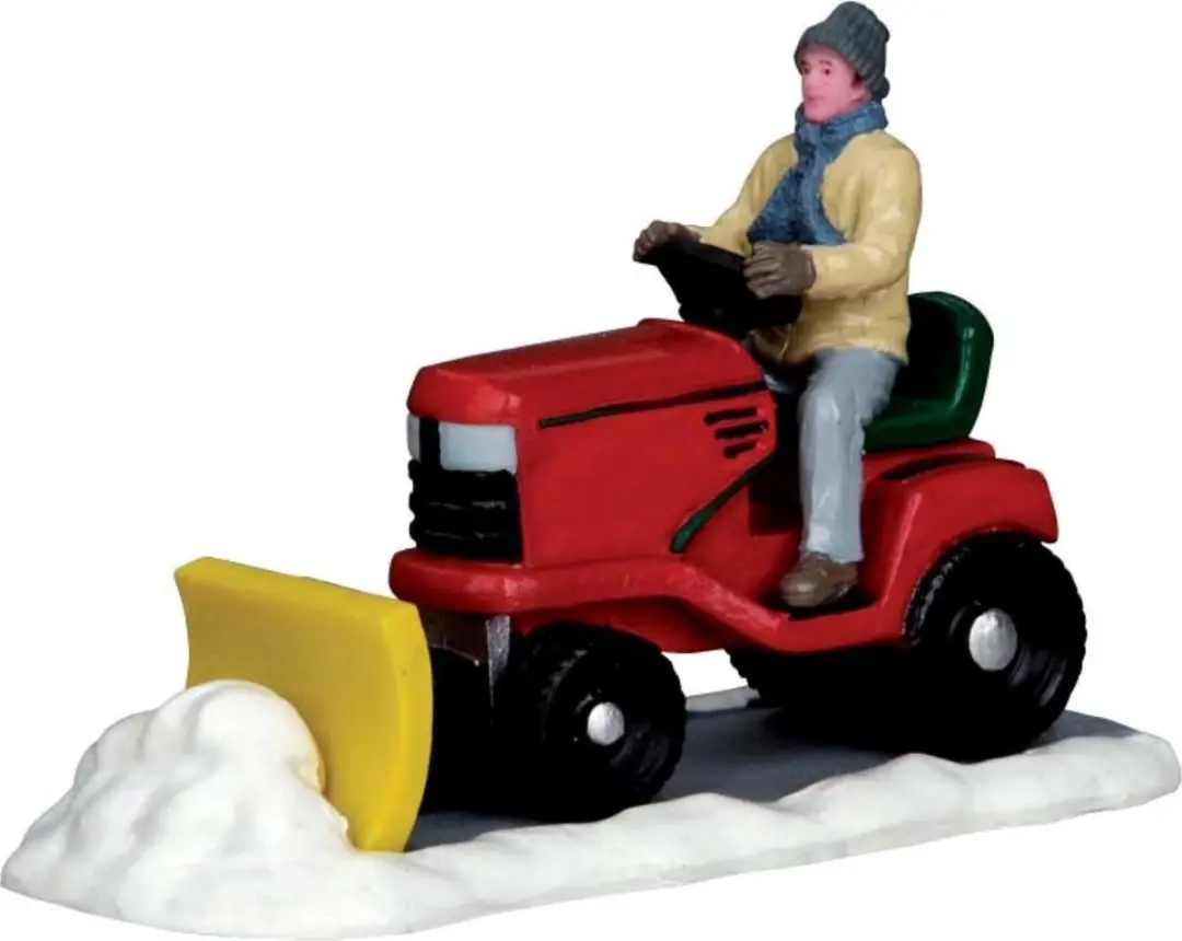 Lemax Ride-On Snowplow