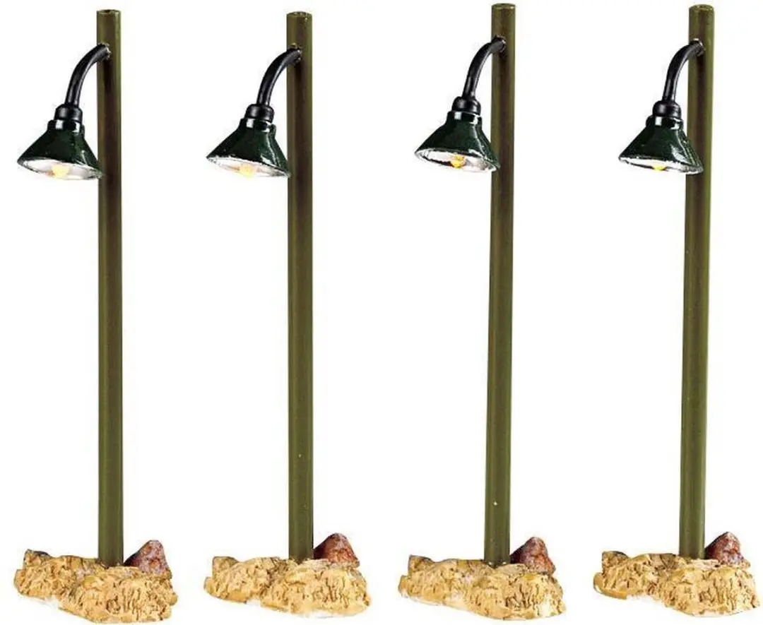Lemax Rustic Street Lamp Set