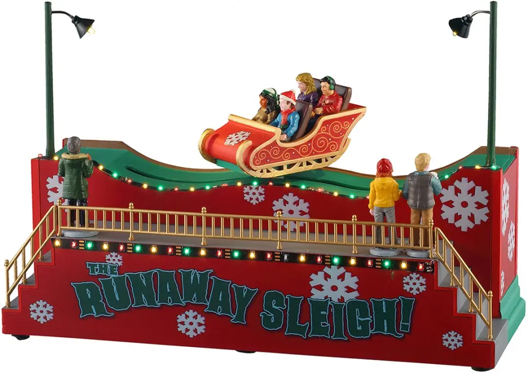 Lemax The Runaway Sleigh