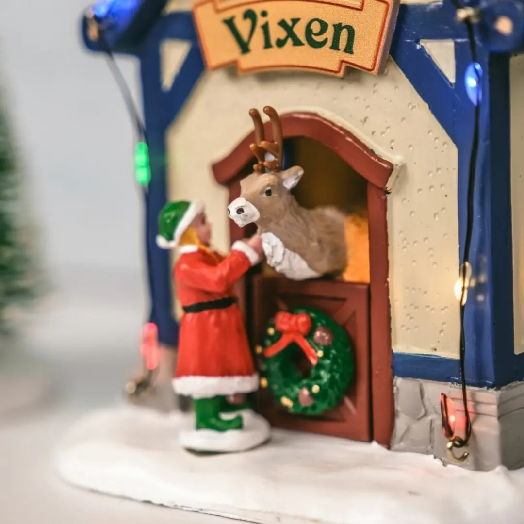 Lemax Vixen's Den Kersthuis - Mehrfarbig