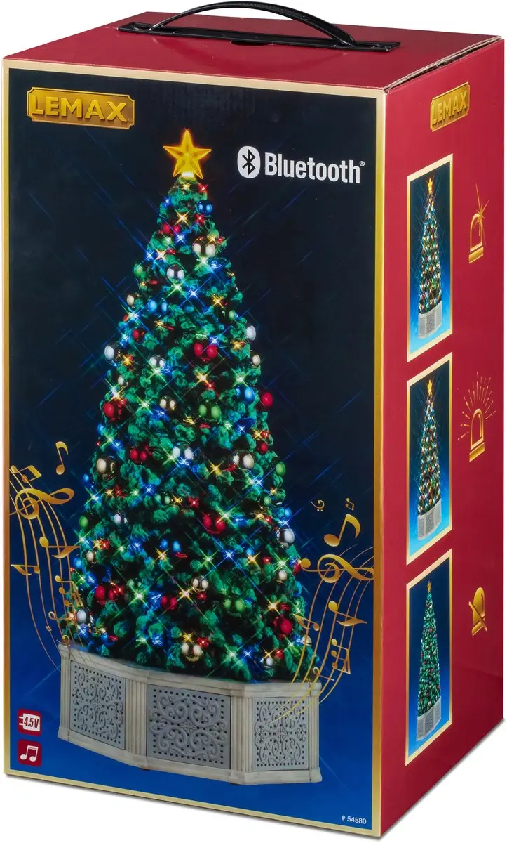 Lemax Musical Tree Have A Blue Christmas - Meerkleurig