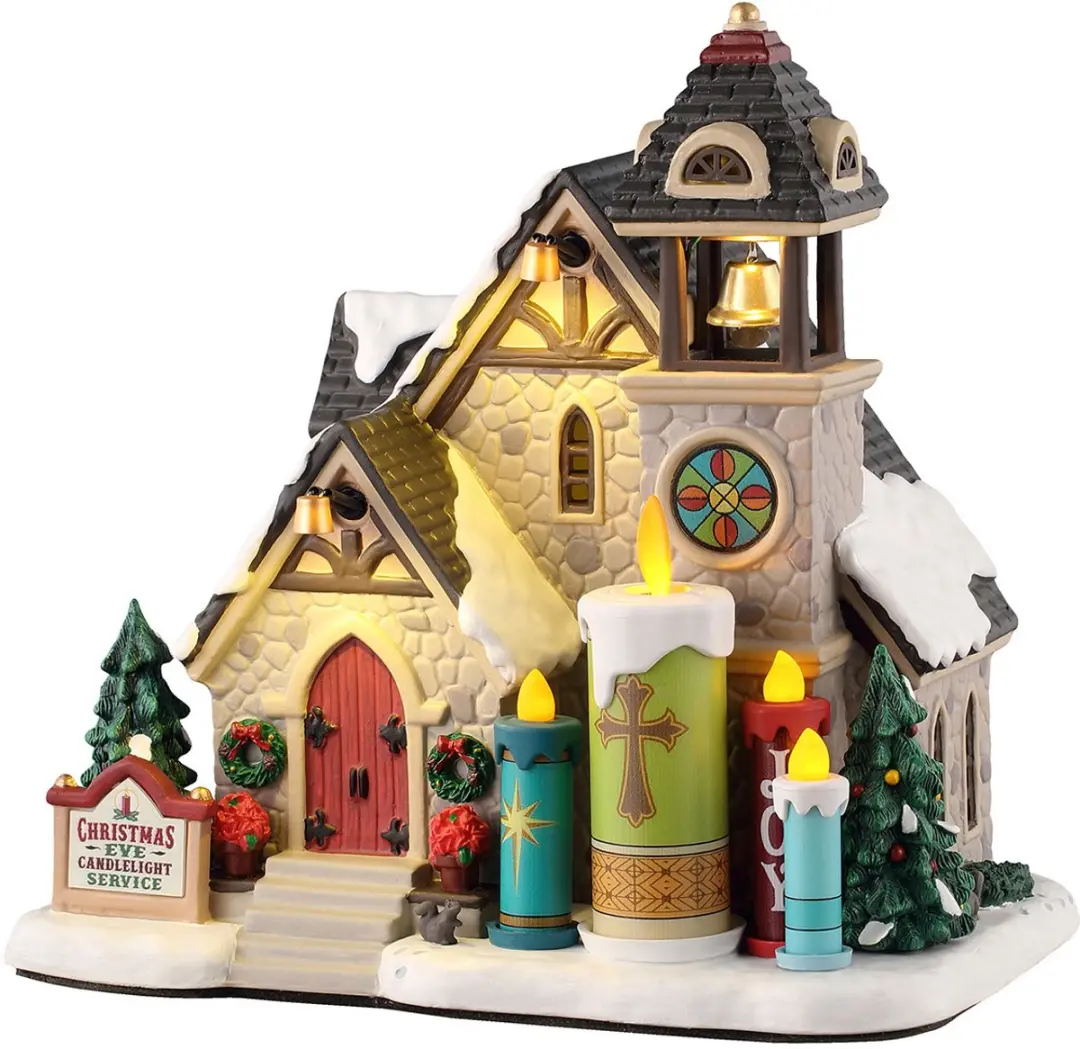 Lemax Candlelight Church