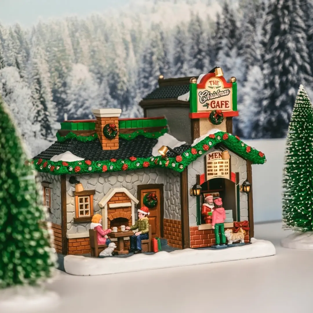 Lemax The Christmas Café