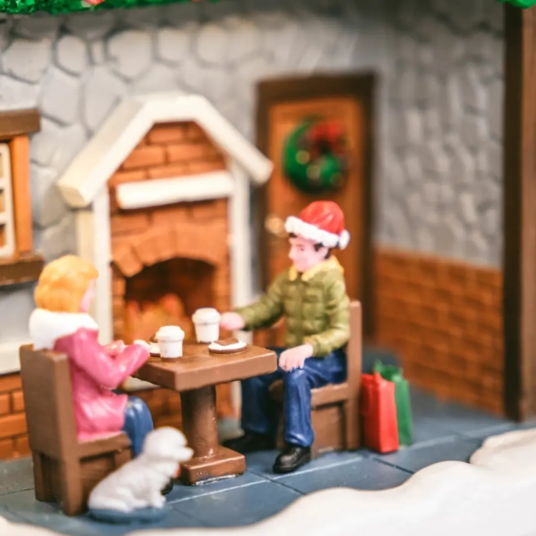 Lemax The Christmas Café - Meerkleurig - afbeelding 6 van 6
