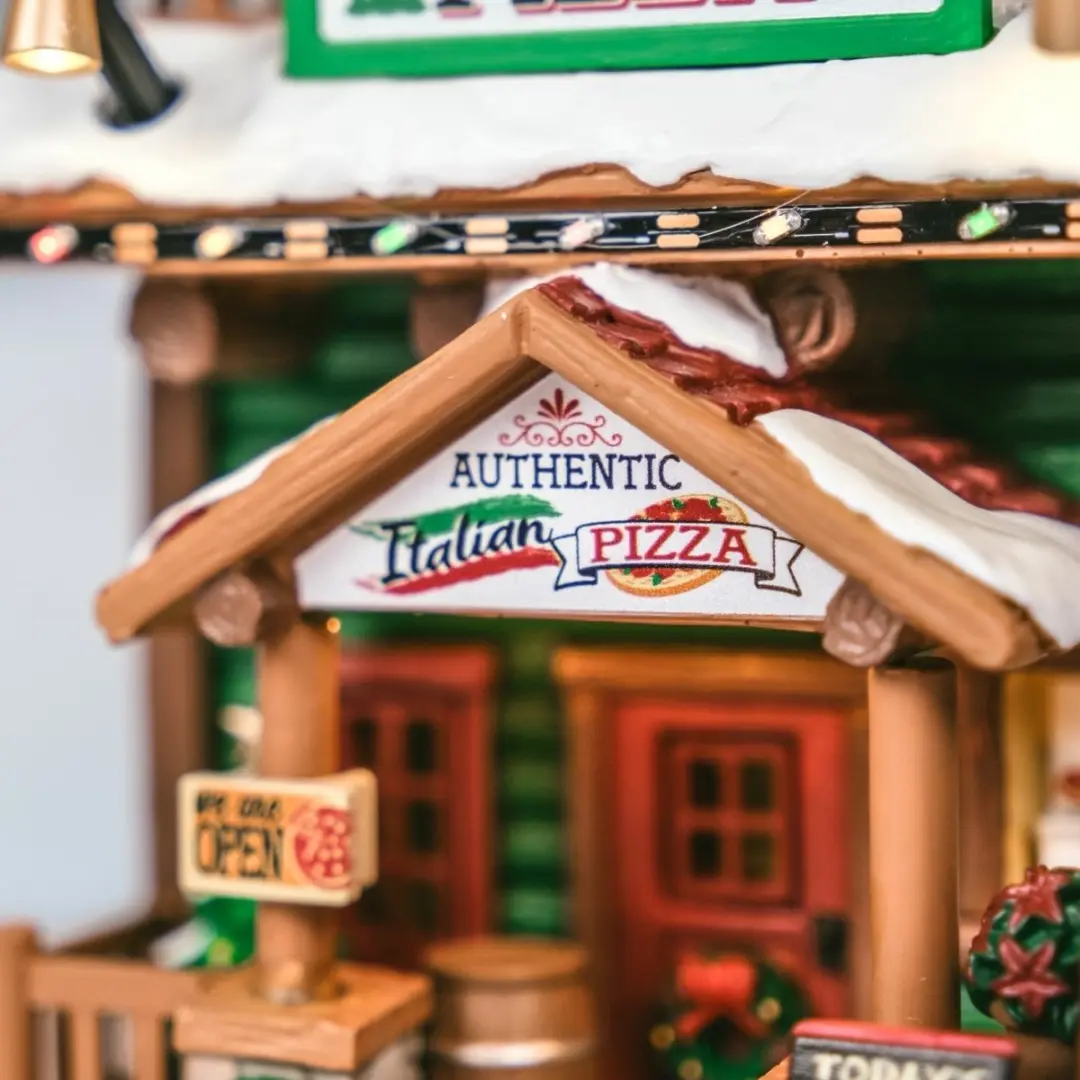 Lemax Pine Grove Pizza