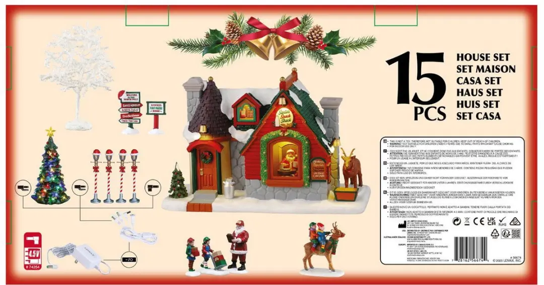 Lemax Santa's Snack Shack Set - afbeelding 2 van 3