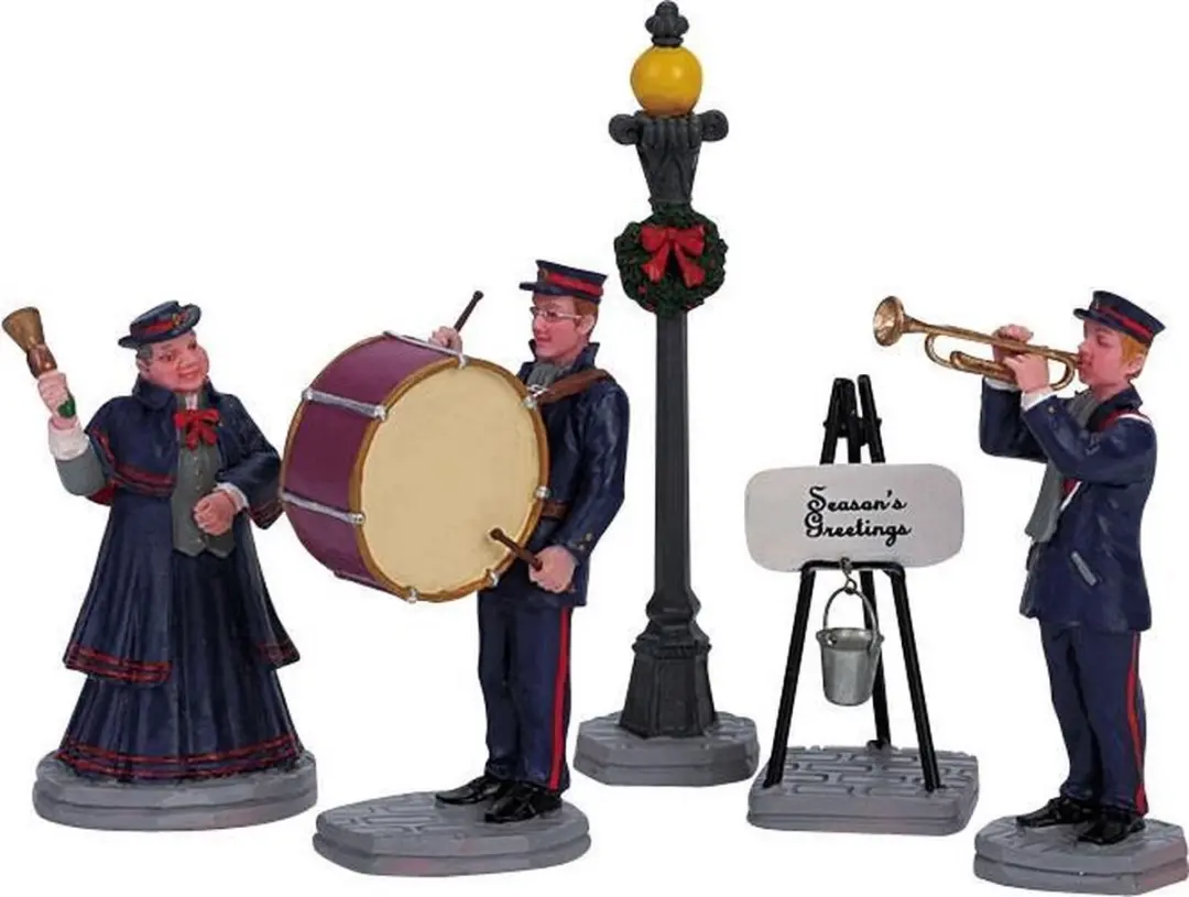 Lemax Christmas Band Kersthuisjes Set