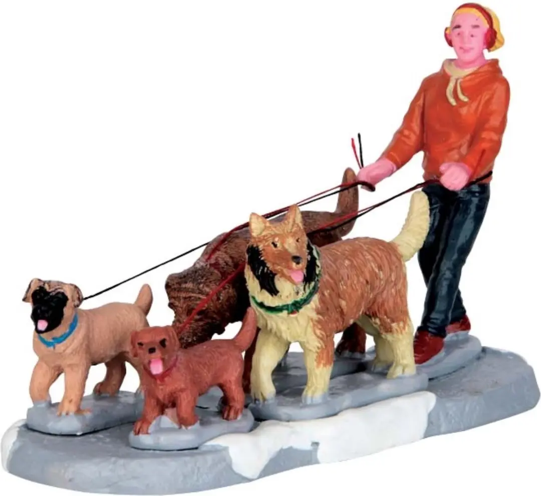 Lemax A Pack Of Pups 2017 Collectie