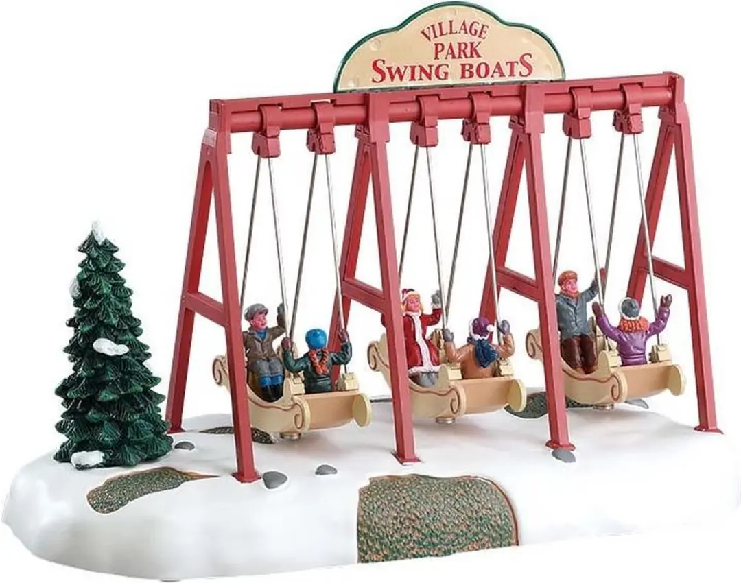 Lemax Swing Boats Kersthuisjes & Kerstdorpen - 4,5V