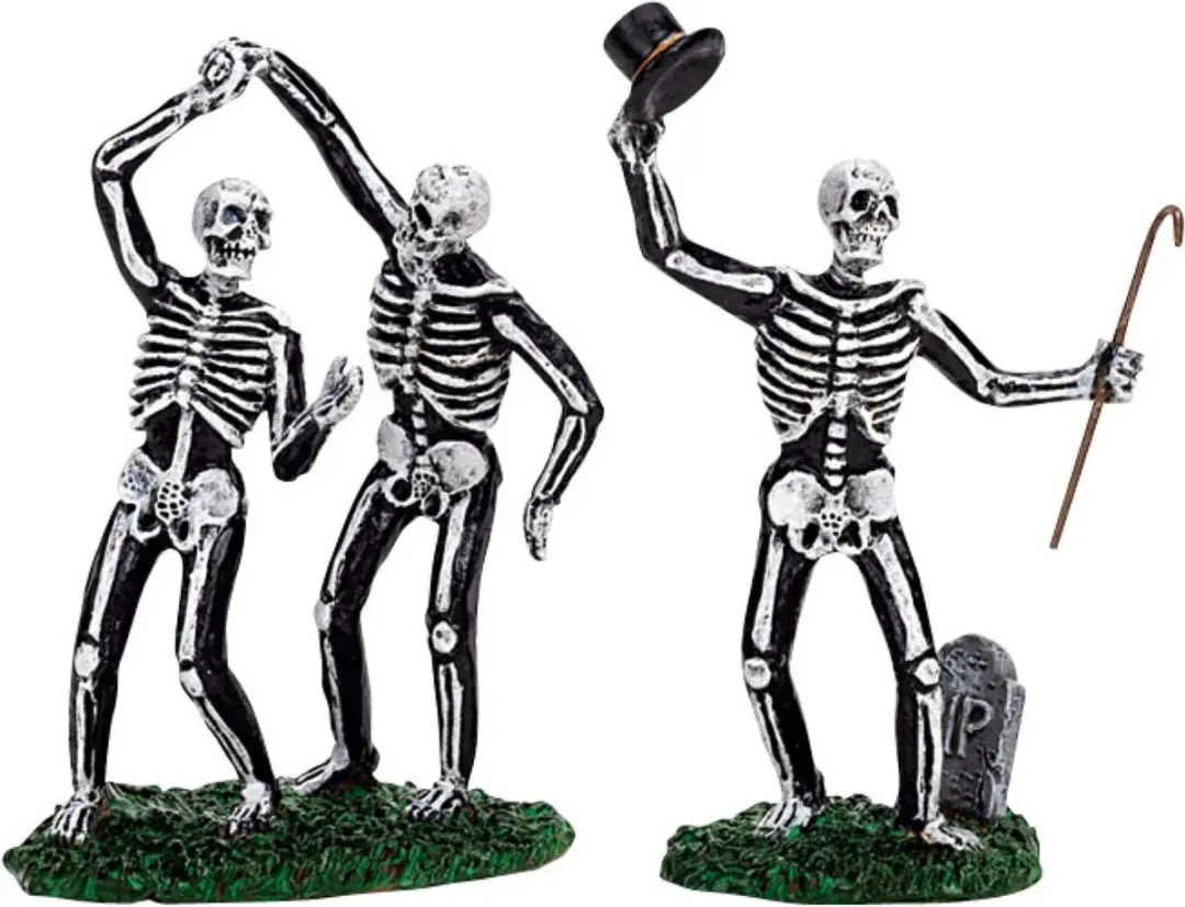 Lemax Dancing Skeletons Kersthuisjes