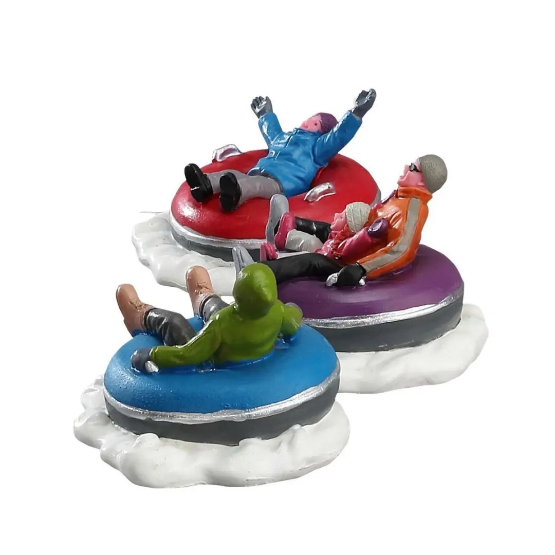 Lemax Tubing Family Set 3 Stuks - Mix