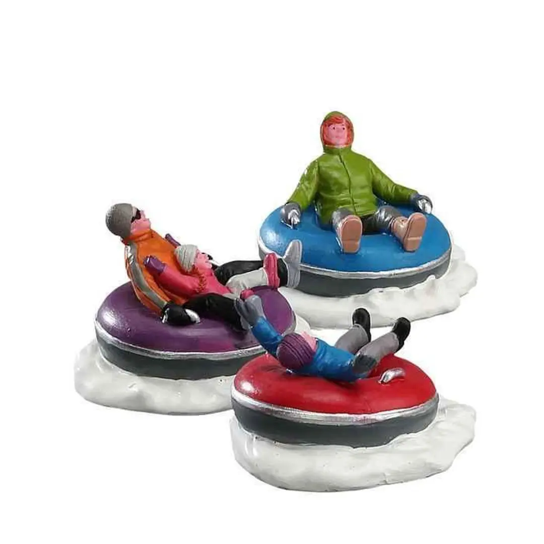 Lemax Tubing Family Set 3 Stuks - Mix