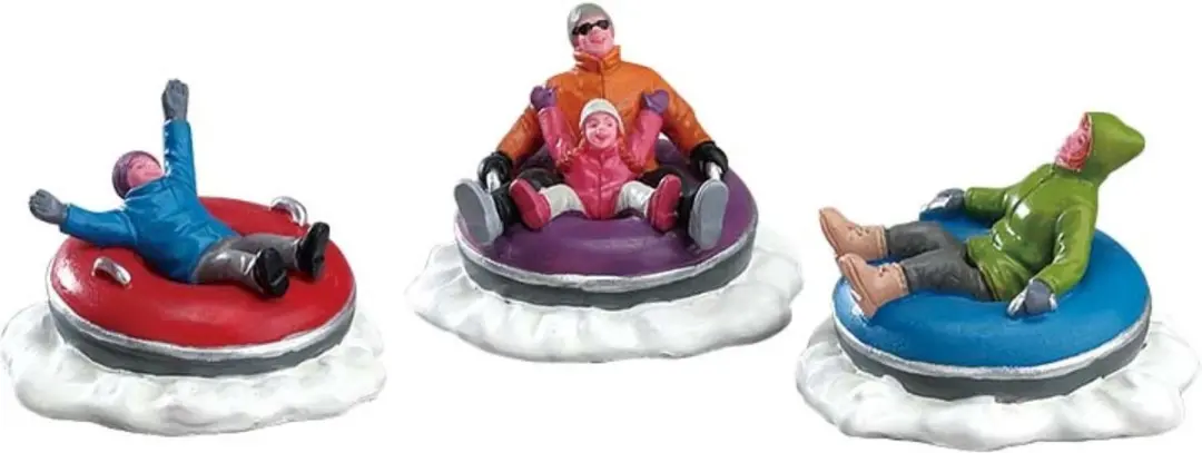 Lemax Tubing Family Set 3 Stuks