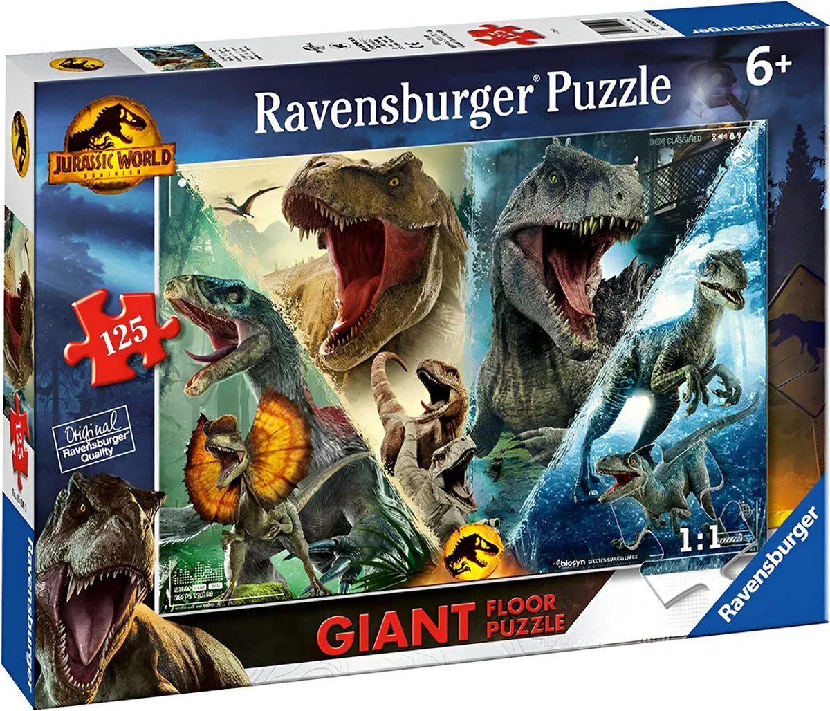 Ravensburger Reuze Jurassic World Domination Puzzel